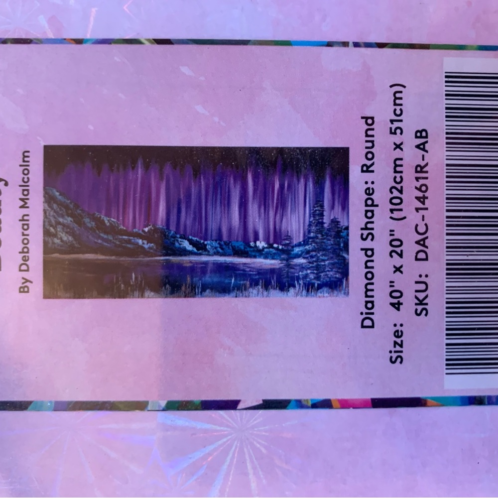 Diamond Art Club Diamond Painting Kit Aurora Beauty